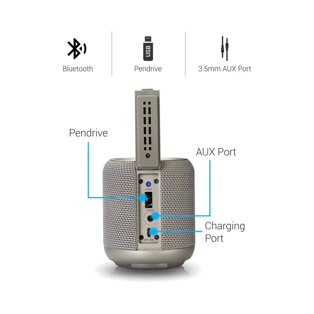 Portronics SoundDrum TWS Portable Bluetooth