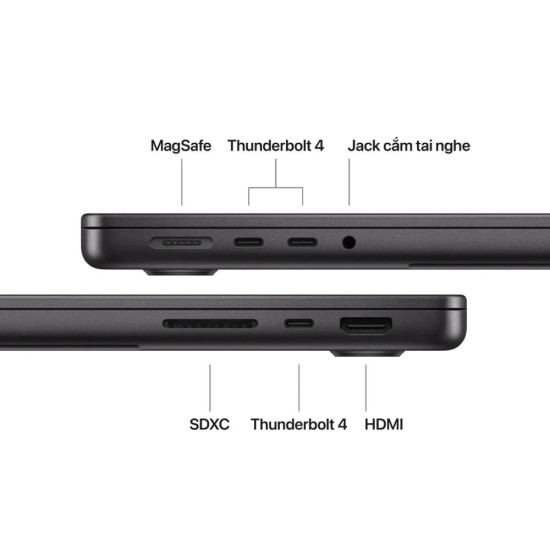 Laptop Apple Macbook Pro M5 (10 Core CPU 10 core GPU 16GB 512GB SSD 14.2Inch 120Hz Space Black)