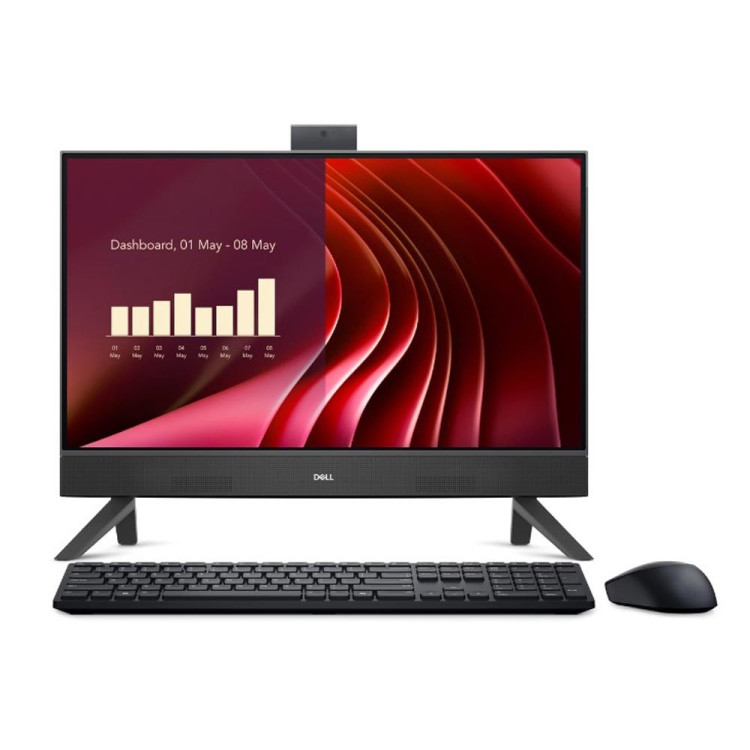 Máy tính AIO Dell 24 EC24250 42AIO24150U-01(Core 7 150U 16GB 512GB SSD 23.8inch Wifi-BT Key-Mouse wireless Win 11 Office 1Y)