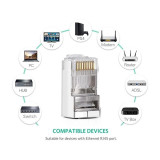 Hạt mạng (Connector) RJ-45 Cat6 (100 hạt mạng/túi) Ugreen