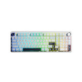 Bàn phím cơ Aula F99 PRO Xanh dương+trắng+tím đậm Star Vector switch(Có núm xoay)