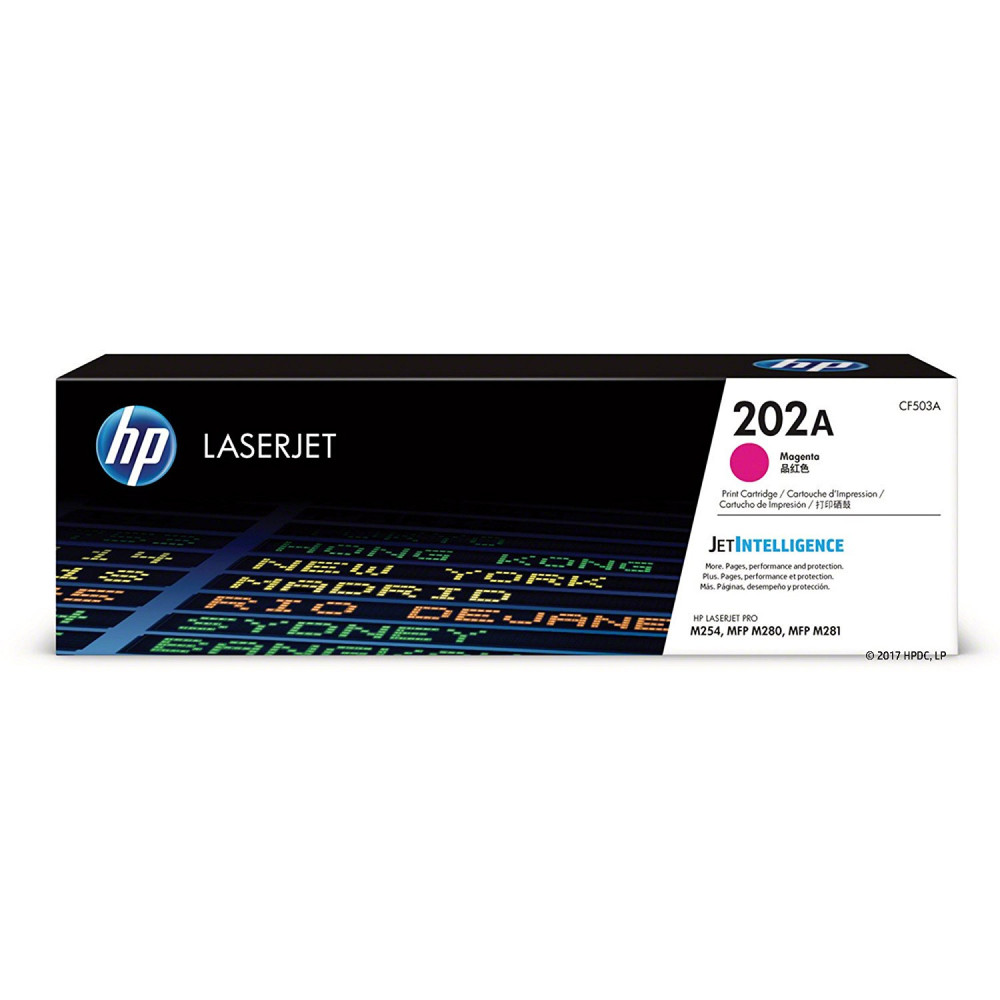 Mực in laser HP 202A Magenta CF503A