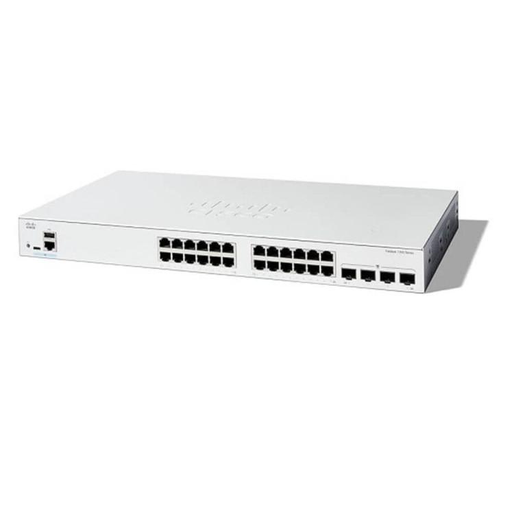 Switch Cisco C1300-24T-4G (Gigabit (1000Mbps)/ 24 Cổng/ 4 SFP/ Managed Switch)