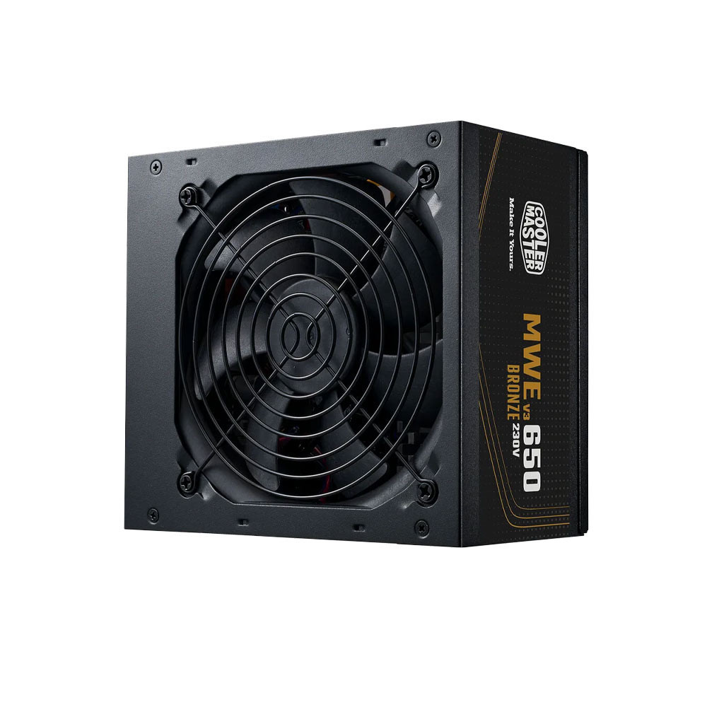 Nguồn Cooler Master MWE BRONZE 650 V3 230V A/EU CABLE 650W ATX 3.1