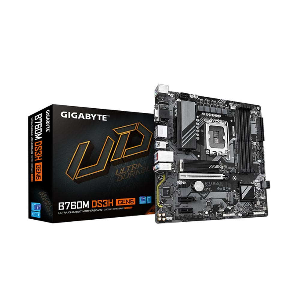Bo mach chủ Mainboard Gigabyte B760M DS3H GEN5 ( DDR5)